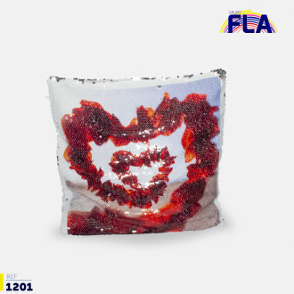 Funda Para Cojin De Sublimacion Lentejuelas Plateado Sin Relleno(lr) Funda Para Cojin De Sublimacion Lentejuelas Plateado Sin Relleno(lr)