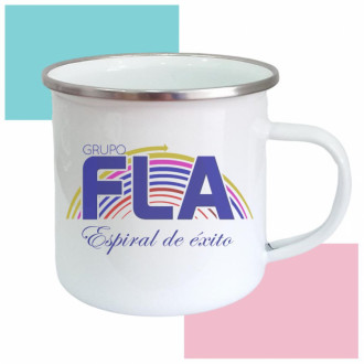 Mug De Sublimacion Acero Peltre X 3 Unidades