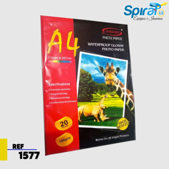 Papel Fotografico Adhesivo A4 - 135 Gramos(ip)