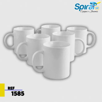 Mug Color Blanco 11oz + Caja Individual