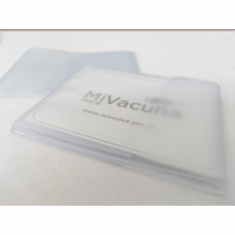Escarapela Carnet Vacuna Satinada