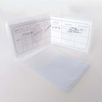 Escarapela Carnet Vacuna Satinada