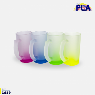 Mug  Cervecero Kit Carnaval Opalizado(lr) Liquidacion