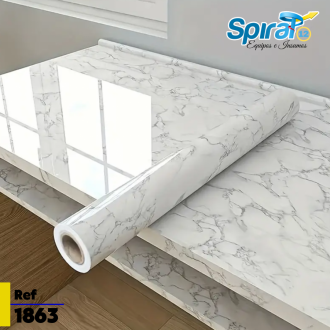 Rollo Adhesivo Tipo Marmol  60cms X 10 Mtros.      ( Lr)