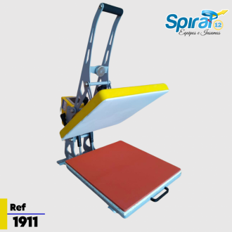 Termofijadora Spiral Plana Pequeña 38x38 Cm. New Evolution Model