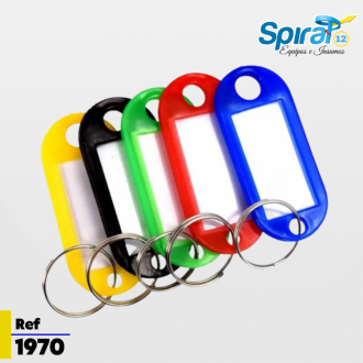 Llavero Identificador Porta Etiqueta Colores Surtidos – Paquete X100 Llavero Identificador Porta Etiqueta Colores Surtidos – Paquete X100