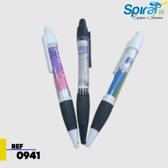 Esfero Retractil Promocional Cristal