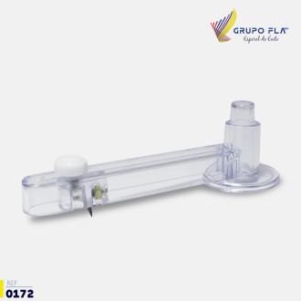 Cortador Fla Para Botones Plastico Tipo Compas