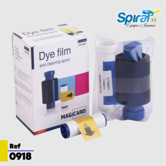 Cinta Magicard Ma250ymckok Color Negra En Reveso Cinta Magicard Ma250ymckok Color Negra En Reveso